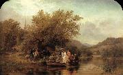Albert Fitch Bellows Life-s Day or Three Times Across the River oil painting picture wholesale